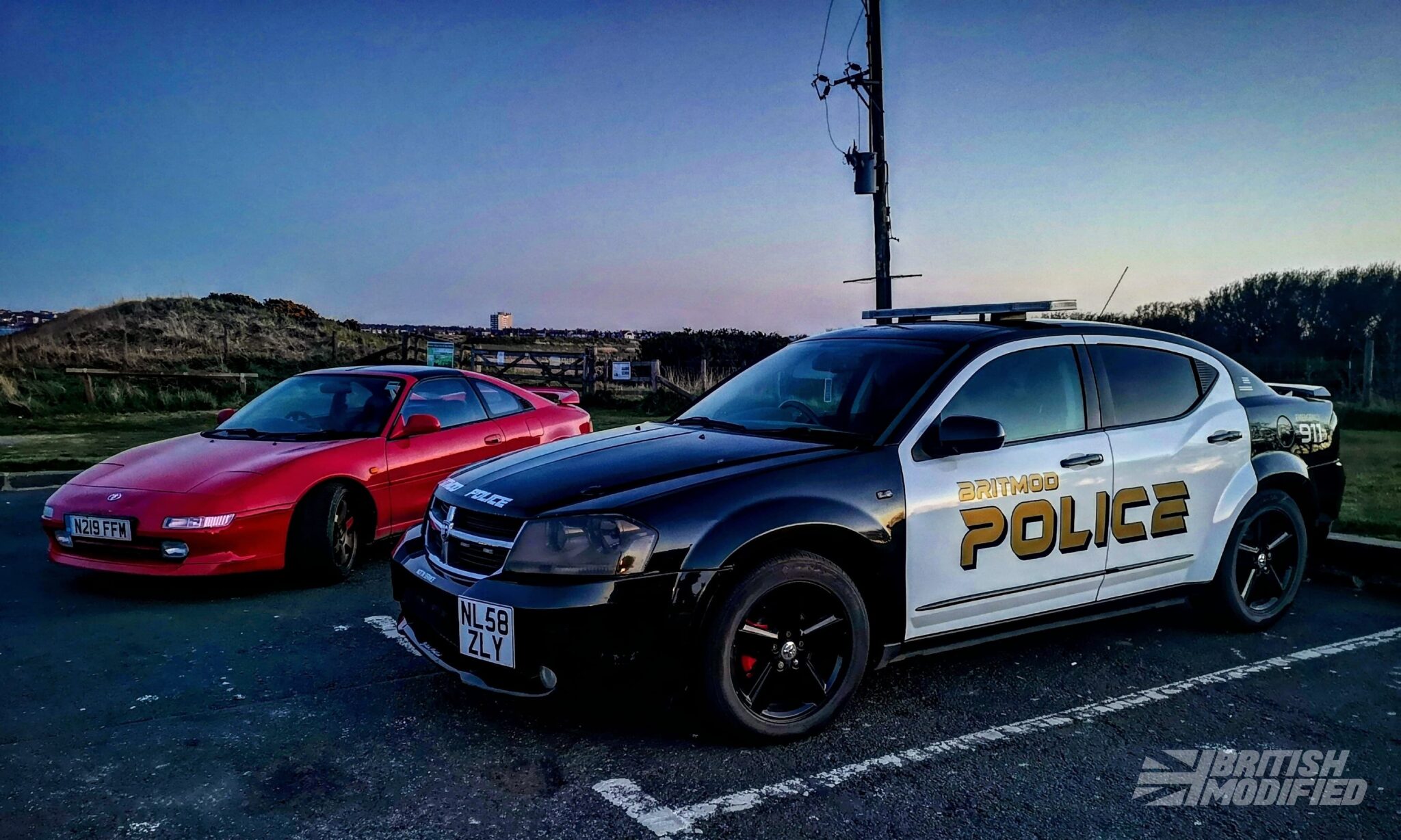 Dodge avenger police