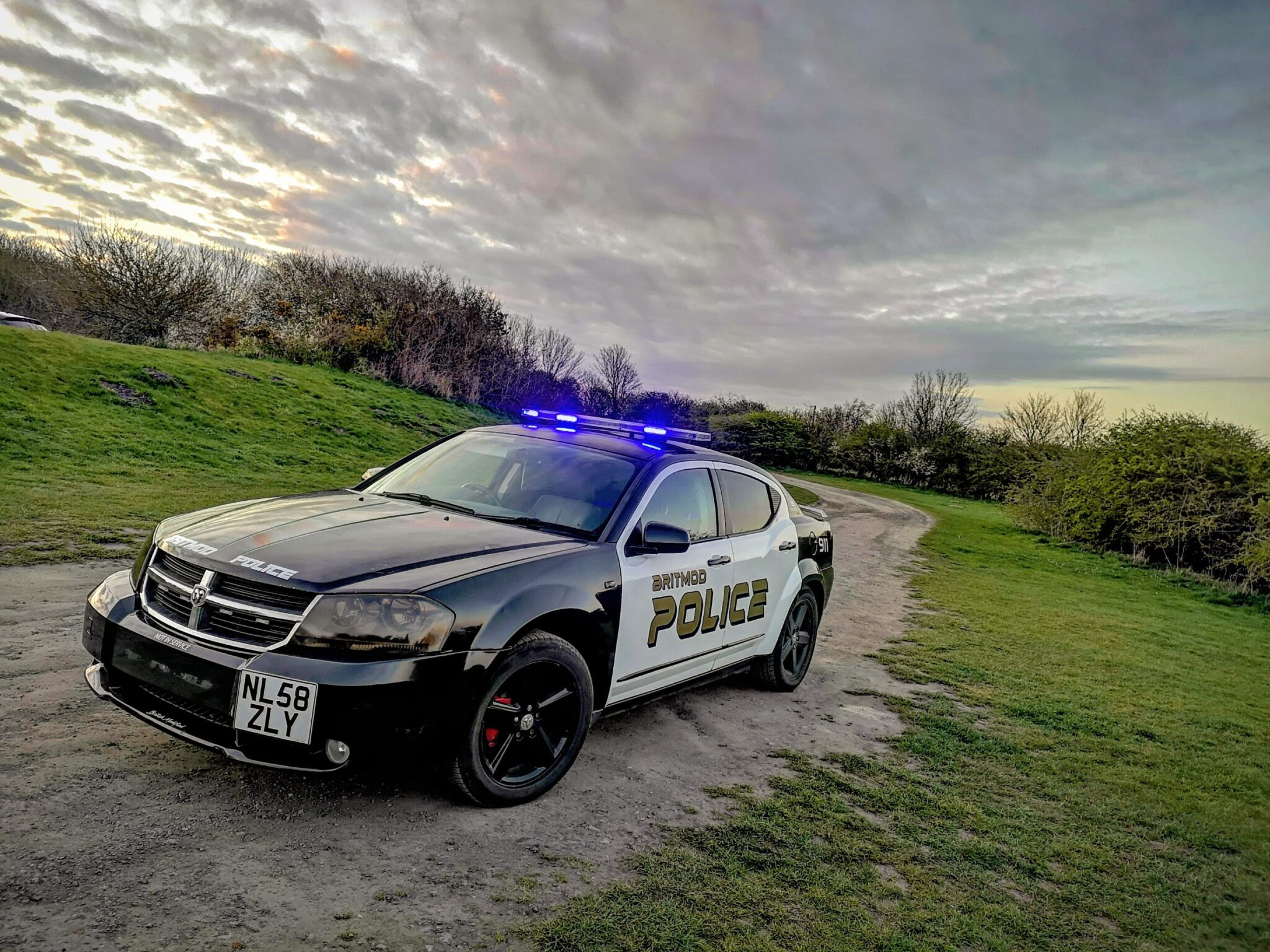 Dodge avenger police