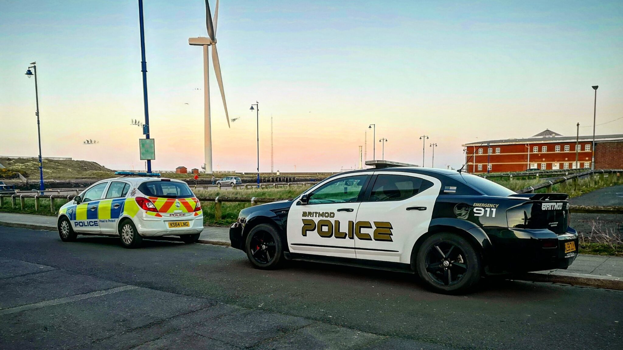 Dodge avenger police